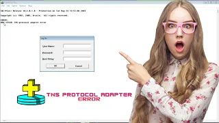 TNS protocol error sql plus