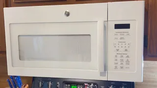 How to clear the Reset Filter red light on a GE microwave and how to check the filters