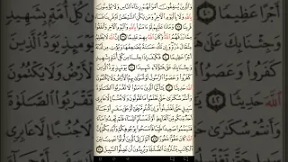 ماهر المعيقلي سورة النساء مكتوبة صفحة 85 مصحف المدينة المنورة جودة عالية 