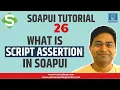 SoapUI Tutorial - Script Assertion in SoapUI Demo and Examples