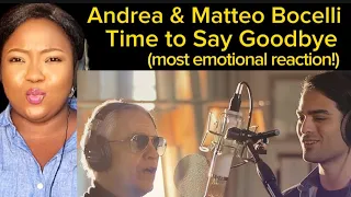 Download Andrea Bocelli, Matteo Bocelli ,Hans Zimmer - Time To Say Goodbye Reaction MP3