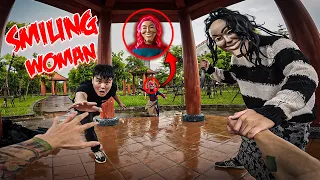 TOP PARKOUR POV ESCAPE SMILING WOMAN REAL LIFE l Season 4 (Horror Parkour POV Short)