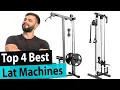 Best Lat Machine Top 4 Lat Pulldown Machines 2024 Buying Guide