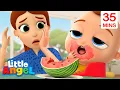 Lagu Nap Time For Baby John + More Little Angel Kids Songs \u0026 Nursery Rhymes