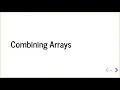 How to Combine Numpy Arrays