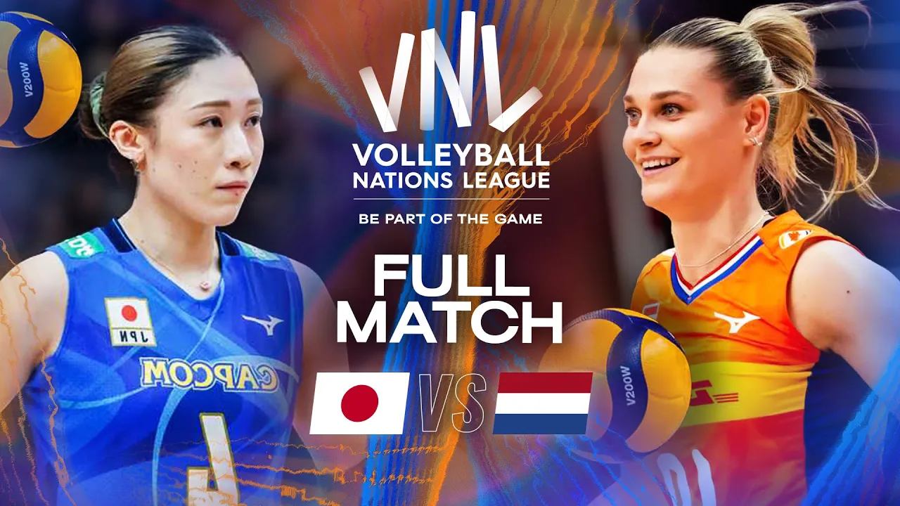 Japan 🇯🇵 vs. Netherlands 🇳🇱 | VNL 2025 - Full Match | Week 1
