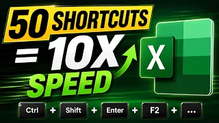 50 Excel Keyboard Shortcuts for Professionals