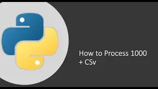 How to Process 1000 CSV with Pandas Convert DF to Object and Store on Stack Method