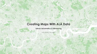 06 - Creating Maps With ALA