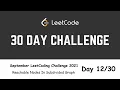 Day Reachable Nodes In Subdivided Graph September LeetCoding Challenge 2021 C