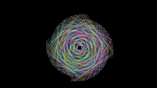 Python basics Spiral Art