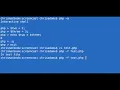 Command Line PHP for Beginners
