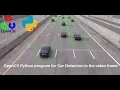 Car Detection in the frame using OpenCV in Python