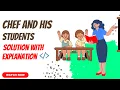 Chef and his Students codechef solution chef and his students solution with explanation