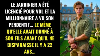 JARDINIER LICENCIÉ POUR VOL, LA MILLIONNAIRE VOIT SON PENDENTIF... CELUI QU'ELLE AVAIT DONNÉ À...