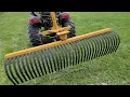 The Landscape Rake made this so much easier stabilization got turned off my bad Part 1