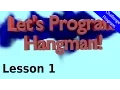 Let s Program Hangman - 1