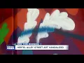 Hertel Avenue street murals vandalized