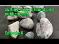 Download Lagu Cutting rocks I found on a public beach...Ep6