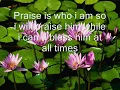 shekinah glory ministries praise is what i do