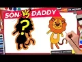 Funny Lion Coloring Pages How To Draw Coloring For Kids Art Challenge JAYSWORL