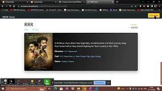 IMDB clone website using html css and javascript assignment from coding ninjas