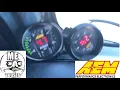 Pt 17 The Whining V6 Celica Installing AEM boost 30-0309 and AFR 30-4110 gauge