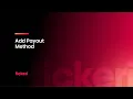How to Add Payout Method on Tickeri
