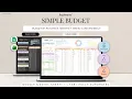 How to Use a Simple Budget Spreadsheet in Google Sheets Excel Beginner Budget Planner Tutorial