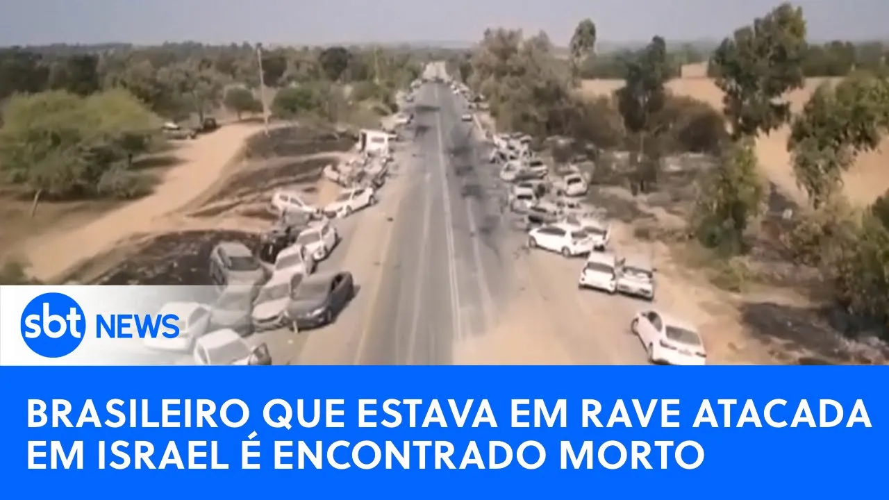 ???? SBT News na TV: Brasileiro que estava em rave atacada pelo Hamas, em Israel, é encontrado morto