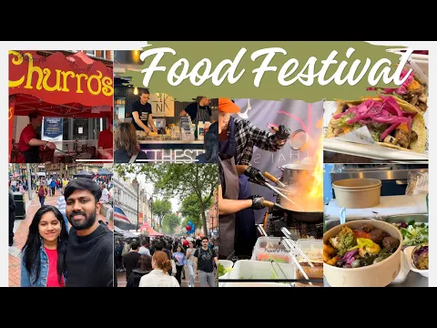 Download MP3 💥 உணவு திருவிழா 🌮🌭🌯 STREET FOOD VLOG IN UK| VARIETY OF CUISINES| UK TAMIL VLOG