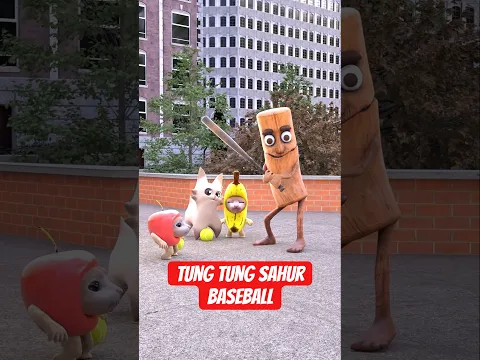 Tung Tung Tung Sahur Baseball & Banana Cat | Apple Cat & Silly Cat Car #scaryteacher3d #animation