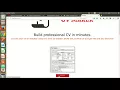 CV Maker Flask Python Web Application
