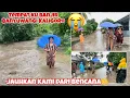 SYOK DAN TAKUT..! DI TEMPAT SALEMBROT BANJIR AIR SUNGAI MEMBLUDAK‼️