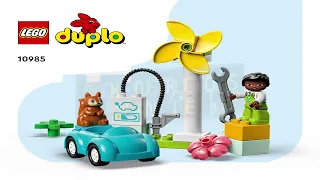 LEGO instructions - DUPLO - 10985 - Wind Turbine and Electric Car