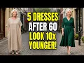 5 Dresses That Make Women Over 60 Look Younger