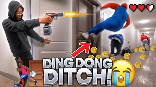 Download EXTREME DING DONG DITCH PART 5!! *COLLEGE EDITION* (GONE WRONG) MP3