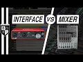 Audio Interface vs Mixer vs USB Mixer Which One Do You Need
