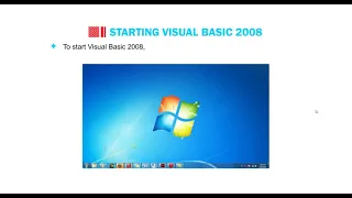 STD-8 CHAPTER-9 VISUAL BASIC 2008