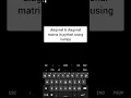 Diagonal Matrix in numpy