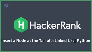 Insert a Node at the Tail of a Linked List Python Hacker Rank Solution