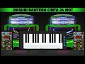Download Lagu Telolet Basuri Bahtera Cinta 24 Not Versi Pianika || Basuri Pianika
