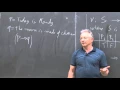 Lecture 4 The semantics of propositional logic