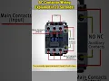 How to Wire AC Contactor with 2NO 2NC Auxiliary Contacts