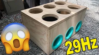 INSANE BOX FOR SIX 12s Sundown Show Build