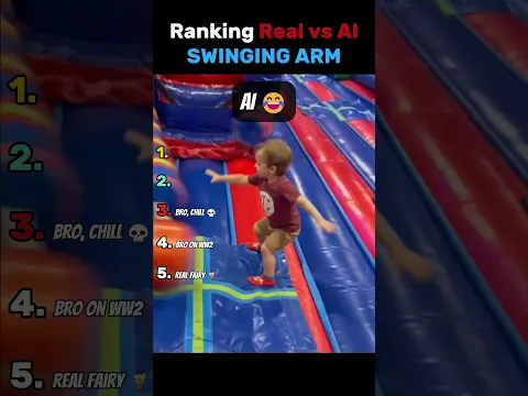 DO NOT CHECK THE SOUND 😭😭 Real vs AI Ranking