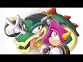A DECENT Vector and Espio Vs Deviant Art