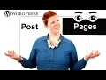 Difference Between Post And Pages In Wordpress