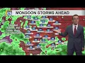 Storm chances increasing cooler ahead