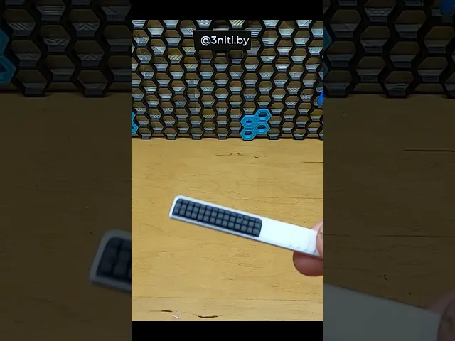 nozzle cleaning brush from spare rubber from bambulab a1 video thumbnail